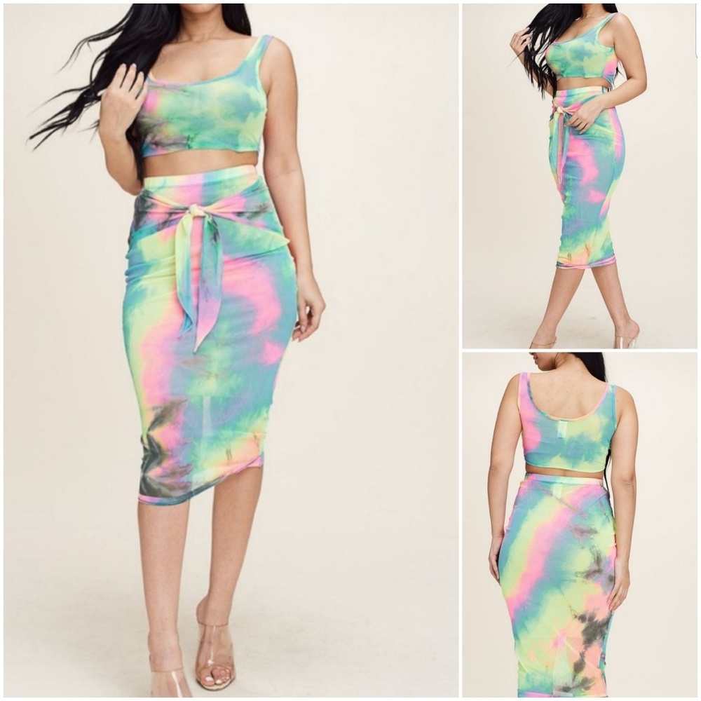 Tie Dye Mesh Sets